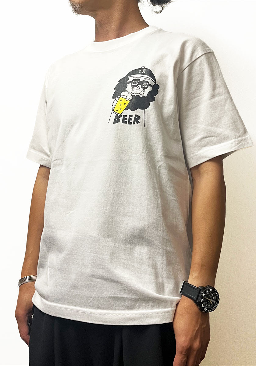 CHI-BEE BEER T カラー：WHITE