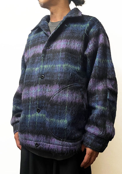 QUOLT クオルト | WOOLY JKT カラー：NAVY-PURPLE