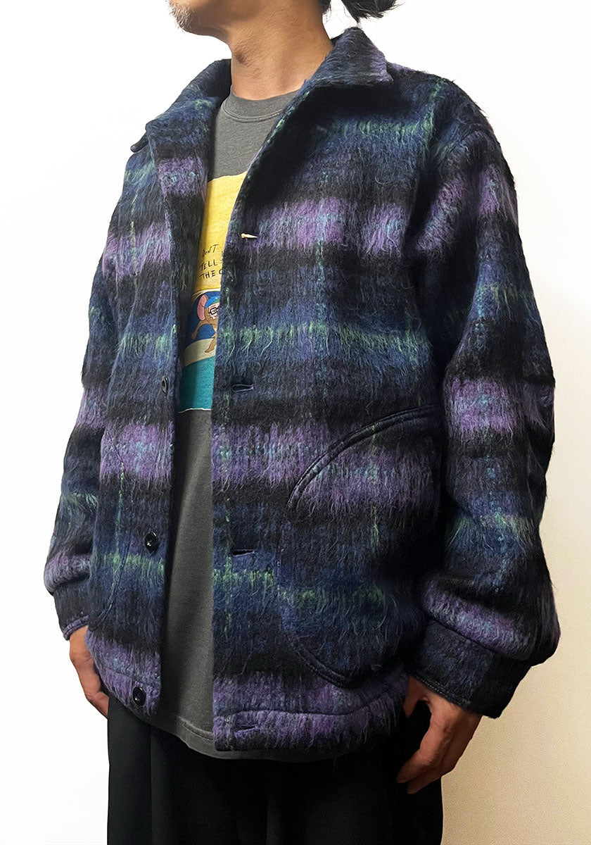 QUOLT クオルト | WOOLY JKT カラー：NAVY-PURPLE
