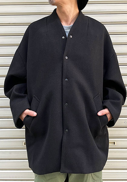 KELEN（ケレン）NO COLLAR EGG JACKET “RIOT” / ノーカラー エッグ