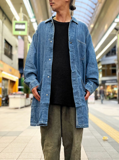 IMPRESTORE インプレストア 6.5オンス DENIM SHOP COAT / ショップコート