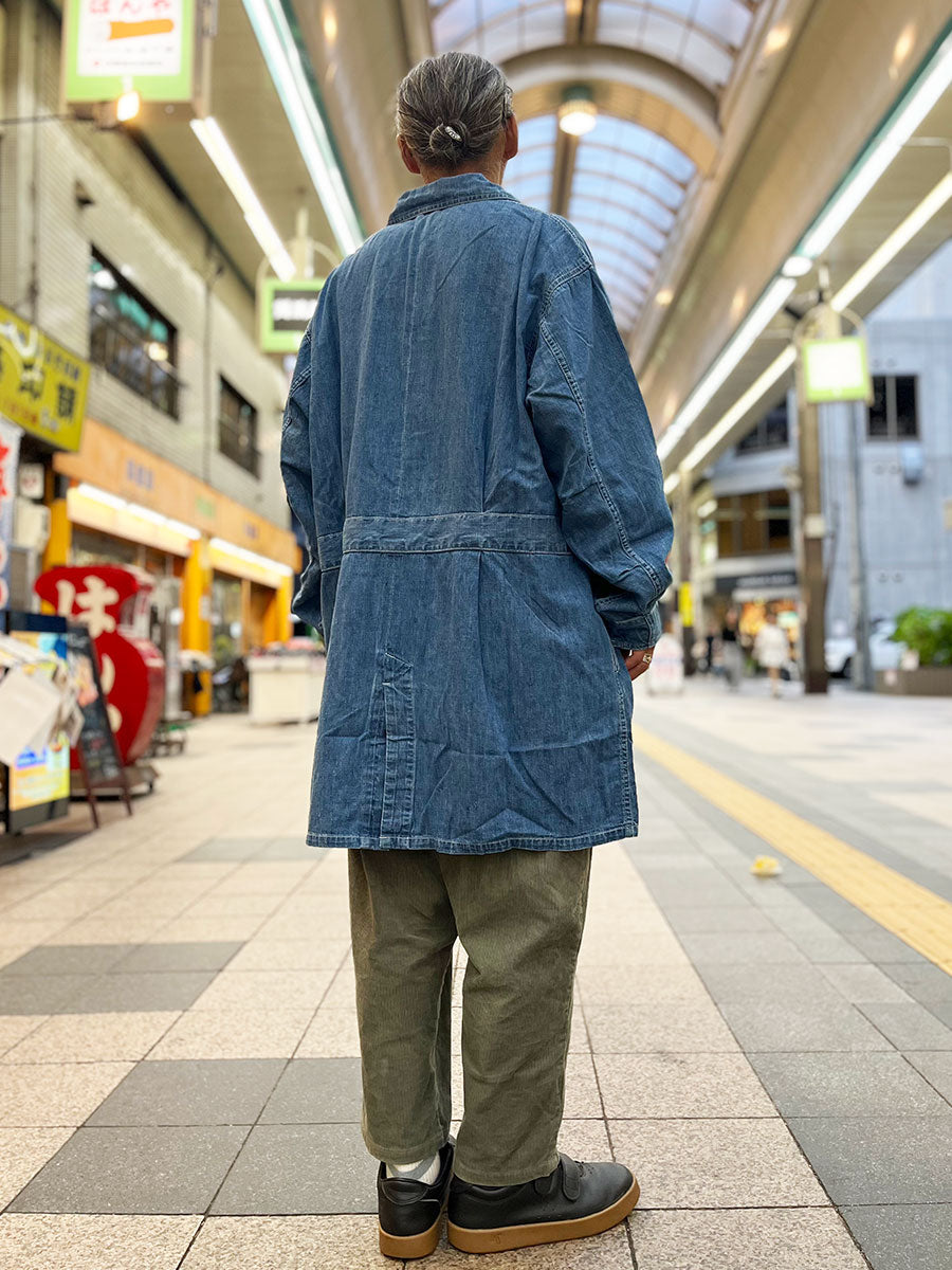 IMPRESTORE インプレストア 6.5オンス DENIM SHOP COAT / ショップコート
