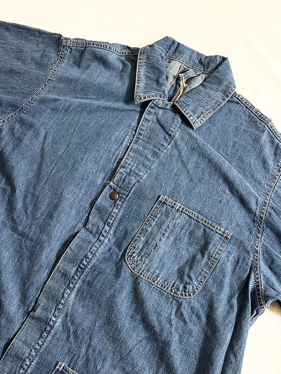 IMPRESTORE インプレストア 6.5オンス DENIM SHOP COAT / ショップコート