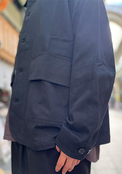 KELEN ケレン | HUNTING WORK JACKET カラー:BLACK