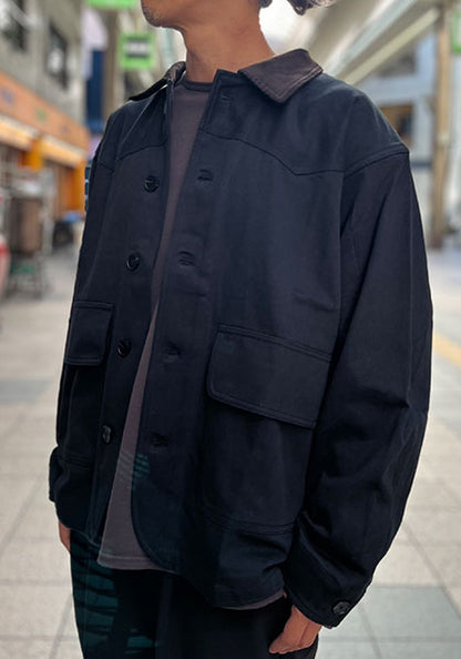 KELEN ケレン | HUNTING WORK JACKET カラー:BLACK
