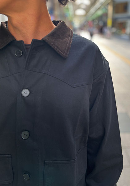 KELEN ケレン | HUNTING WORK JACKET カラー:BLACK