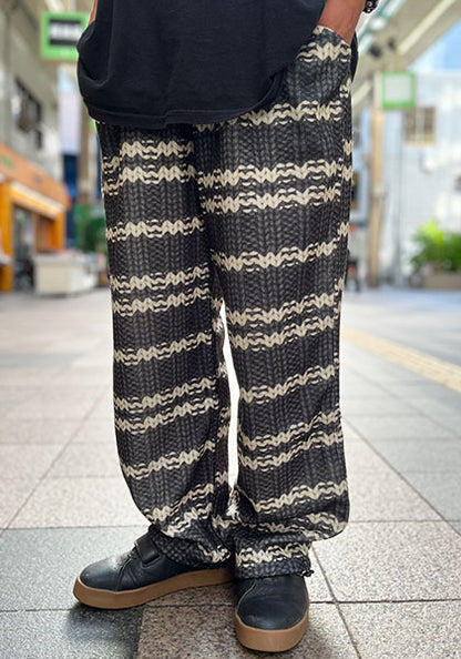 QUOLT クオルト |  FAKE-KNIT PANTS / フェイクニットパンツ