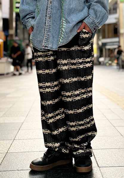 QUOLT クオルト |  FAKE-KNIT PANTS / フェイクニットパンツ