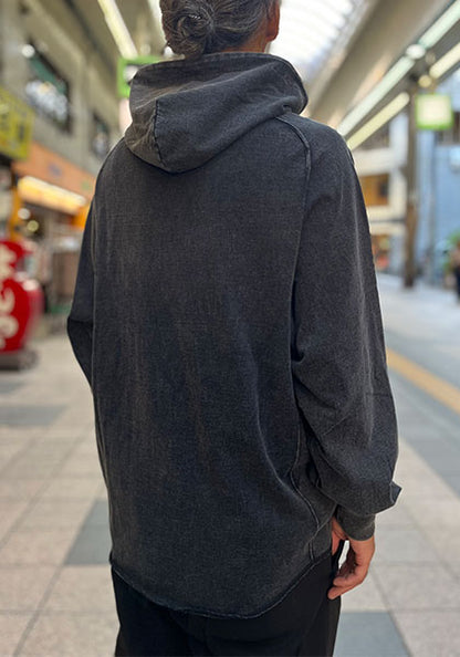 IMPRESTORE / インプレストア FREEDOM PULLOVER HOODIE カラー : FADED BLACK