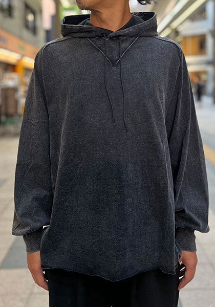 IMPRESTORE / インプレストア FREEDOM PULLOVER HOODIE カラー : FADED BLACK