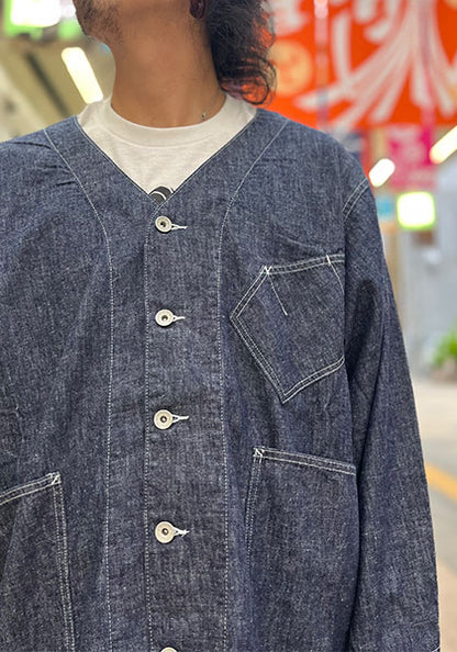 IMPRESTORE インプレストア 6.5oz Denim Engineer Jacket カラー:ONEWASH