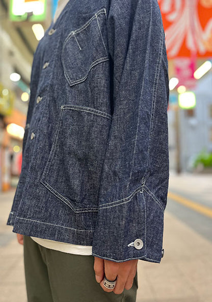 IMPRESTORE インプレストア 6.5oz Denim Engineer Jacket カラー:ONEWASH