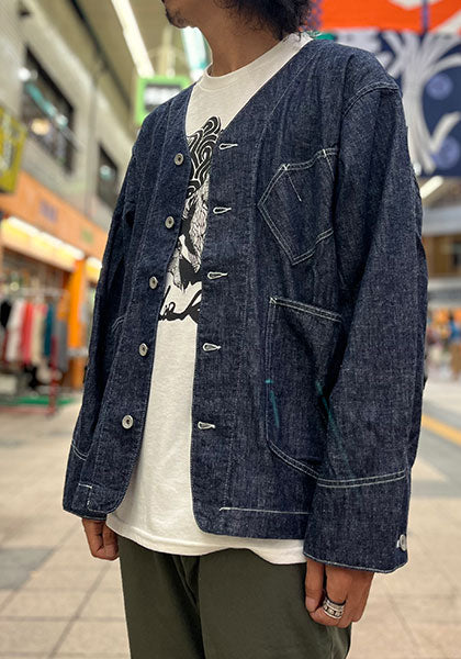 IMPRESTORE インプレストア 6.5oz Denim Engineer Jacket カラー:ONEWASH