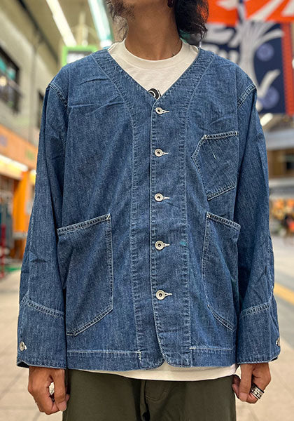 IMPRESTORE インプレストア 6.5oz Denim Engineer Jacket カラー:VINTAGE WASH