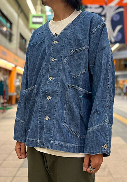 IMPRESTORE インプレストア 6.5oz Denim Engineer Jacket カラー:VINTAGE WASH