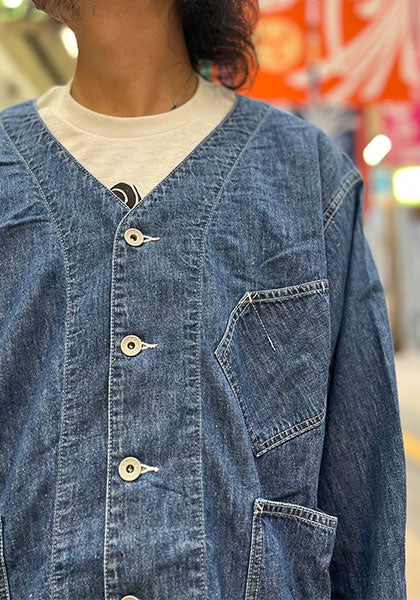 IMPRESTORE インプレストア 6.5oz Denim Engineer Jacket カラー:VINTAGE WASH