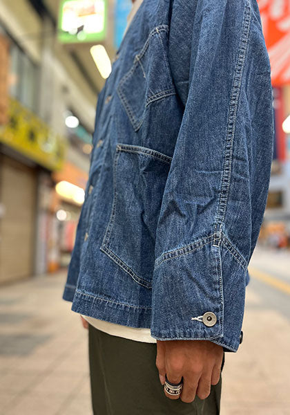 IMPRESTORE インプレストア 6.5oz Denim Engineer Jacket カラー:VINTAGE WASH