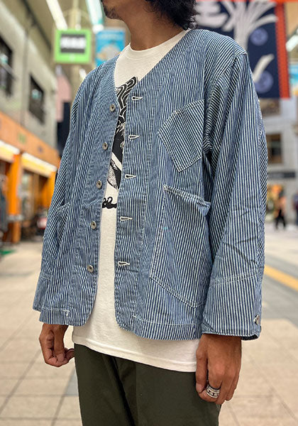 IMPRESTORE インプレストア 6.5oz Denim Engineer Jacket カラー:HICKORY