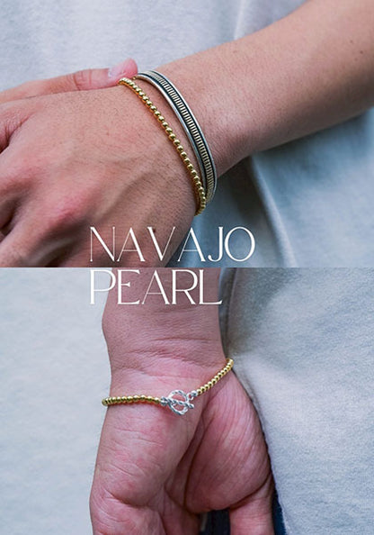 Indian Jewelry (インディアン ジュエリー) 14K GF NAVAJO PEARLS BRACELET ナバホパールブレスレット