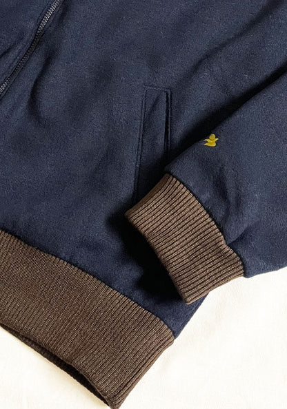 GREEN CLOTHING グリーンクロージング STAND JACKET｜フリーススタンドジャケット [NAVY]