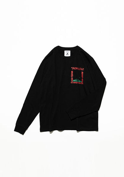 TACOMA FUJI RECORDS タコマフジレコード | Live at Fillmore!? LS  / ロンT designed by Hirohisa Yokoyama カラー : ブラック