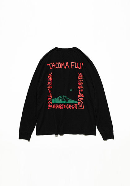 TACOMA FUJI RECORDS タコマフジレコード | Live at Fillmore!? LS  / ロンT designed by Hirohisa Yokoyama カラー : ブラック