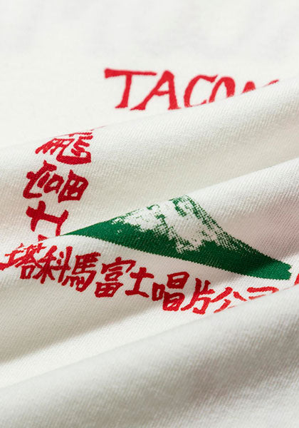 TACOMA FUJI RECORDS タコマフジレコード | Live at Fillmore!? LS  / ロンT designed by Hirohisa Yokoyama カラー : ホワイト