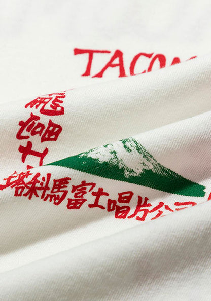 TACOMA FUJI RECORDS タコマフジレコード | Live at Fillmore!? LS  / ロンT designed by Hirohisa Yokoyama カラー : ホワイト