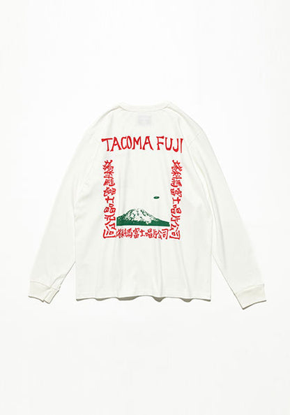 TACOMA FUJI RECORDS タコマフジレコード | Live at Fillmore!? LS  / ロンT designed by Hirohisa Yokoyama カラー : ホワイト