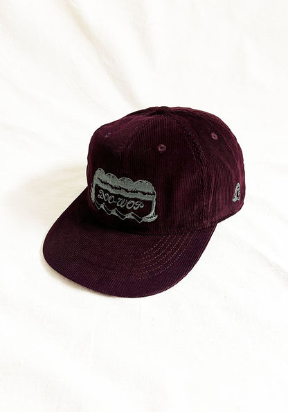 TACOMA FUJI RECORDS  | DOO WOP TACOMA CAP designed by Hiroshi Iguchi [BURGUNDY]