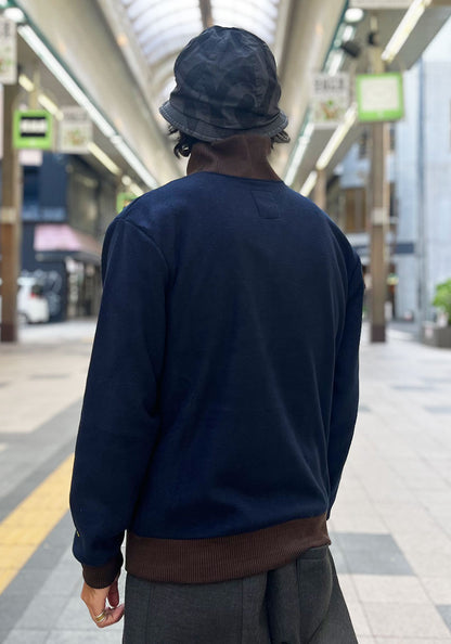 GREEN CLOTHING グリーンクロージング STAND JACKET｜フリーススタンドジャケット [NAVY]
