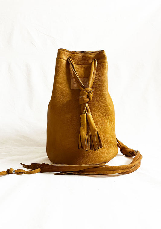 Nasngwam×EARLY MORNING | DEERSKIN NAPOLEON BAG / 鹿革バッグ
