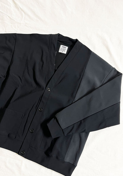 KELEN ケレン |  FLEECE LINING CARDIGAN / カーディガン [BLACK]
