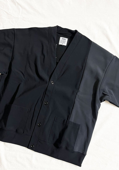 KELEN ケレン |  FLEECE LINING CARDIGAN / カーディガン [BLACK]