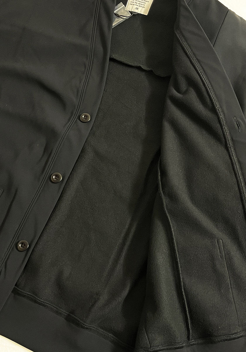 KELEN ケレン |  FLEECE LINING CARDIGAN / カーディガン [BLACK]