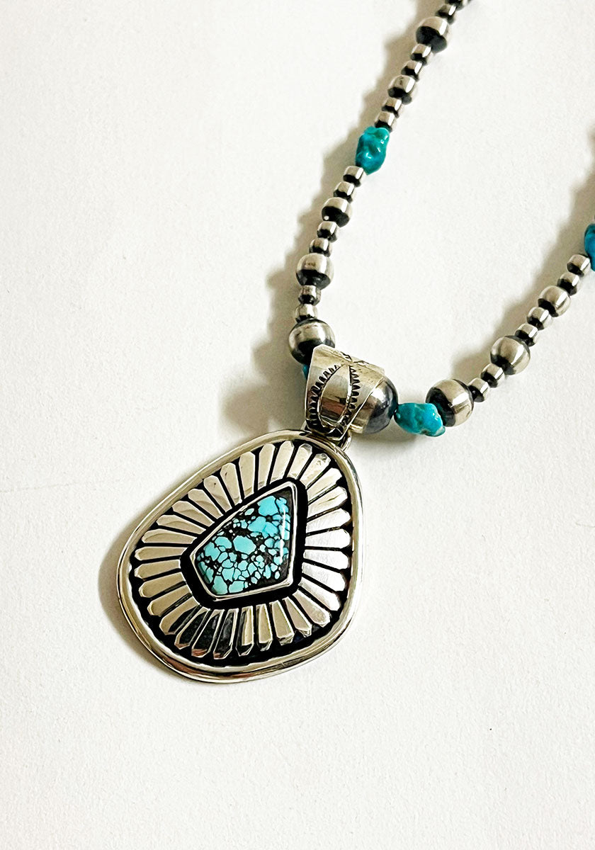 Indian Jewelry (インディアン ジュエリー) MIX BEADS ネックレス 50cm