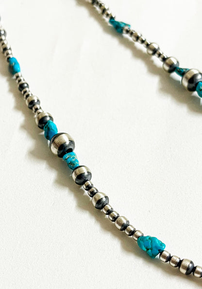 Indian Jewelry (インディアン ジュエリー) MIX BEADS ネックレス 50cm