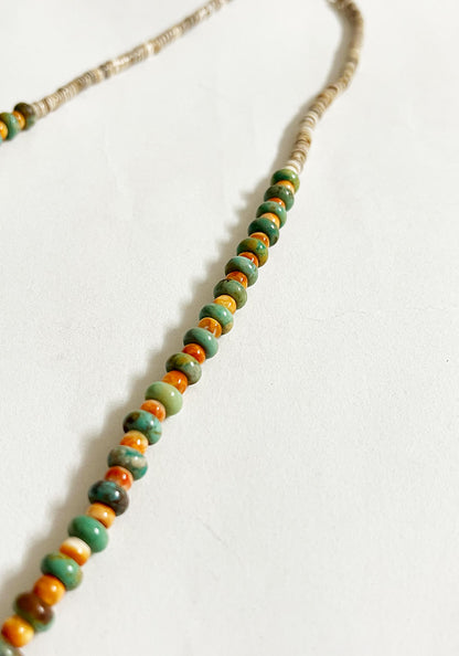 Indian Jewelry (インディアン ジュエリー) ROBERT CORIZ SANTO DOMINGO SHELL NECKLACE 60cm