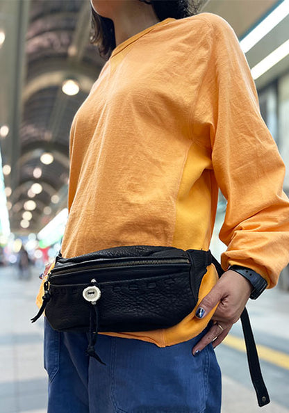 Nasngwam×EARLY MORNING ナスングワム×アーリーモーニング | DEERSKIN BODY BAG / 鹿革バッグ