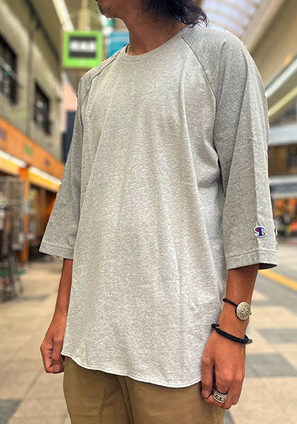 IMPRESTORE インプレストア RAGLAN SLEEVE T / ラグランスリーブT カラー:DARKGRAY