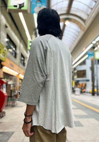 IMPRESTORE インプレストア RAGLAN SLEEVE T / ラグランスリーブT カラー:DARKGRAY