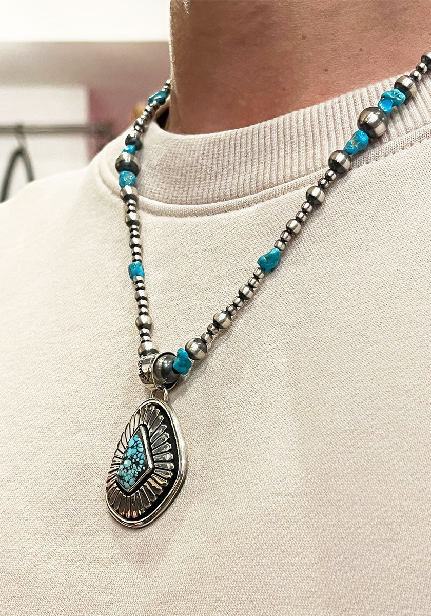 Indian Jewelry (インディアン ジュエリー) MIX BEADS ネックレス 50cm
