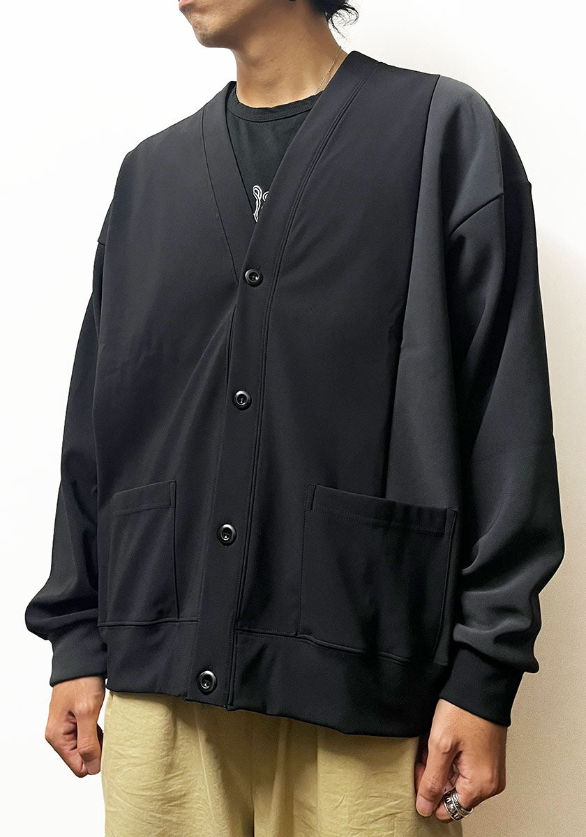 KELEN ケレン |  FLEECE LINING CARDIGAN / カーディガン [BLACK]