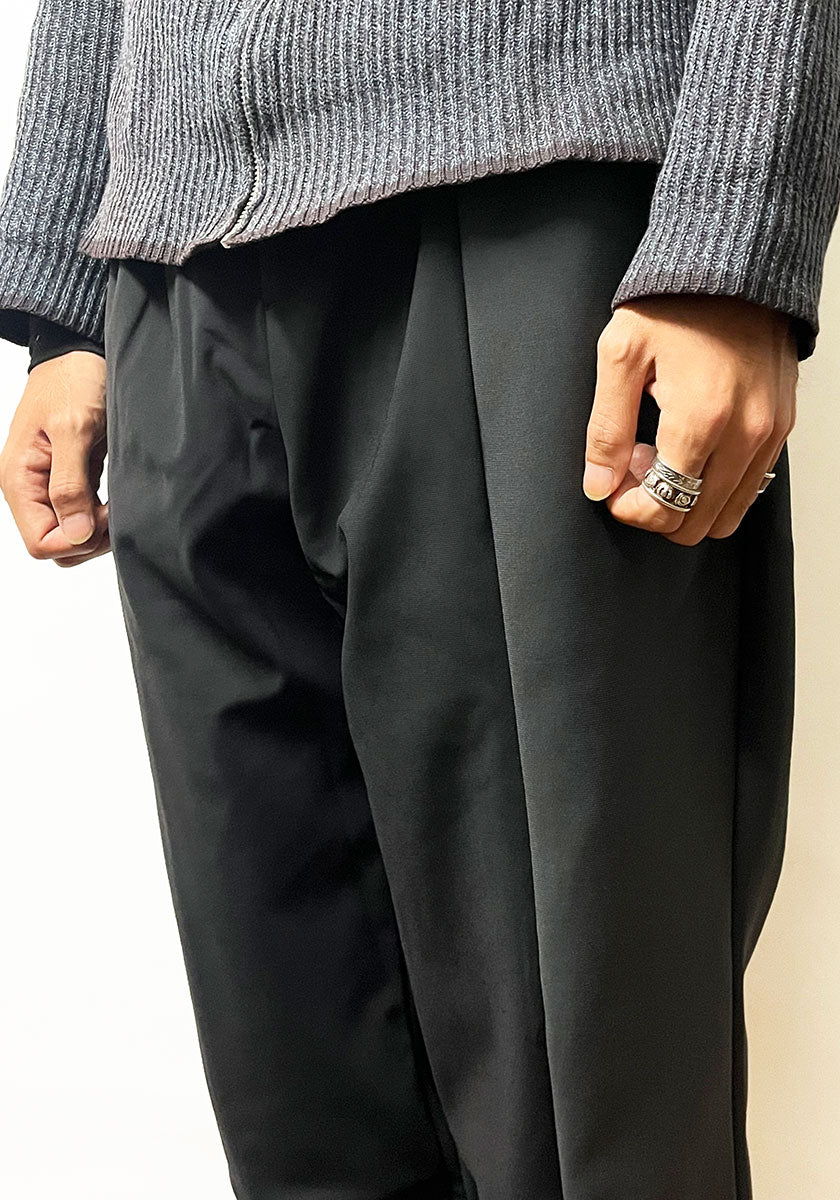 KELEN ケレン | FLEECE LINING EASY PANT / イージーパンツ [BLACK]