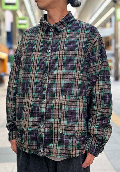 Nasngwam 取扱店 ナスングワム LIVE CHECK JACKET SEEK 札幌