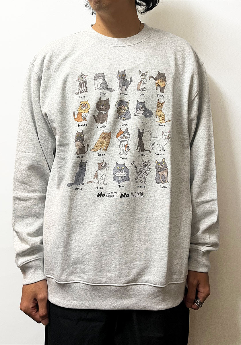 CHI-BEE CAT SWEAT カラー：ASH