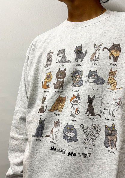 CHI-BEE CAT SWEAT カラー：ASH