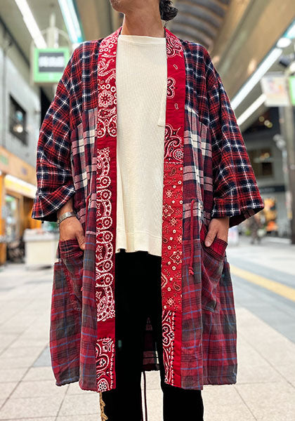 Nasngwam ナスングワム | ZEN BANDANA COAT カラー:RED