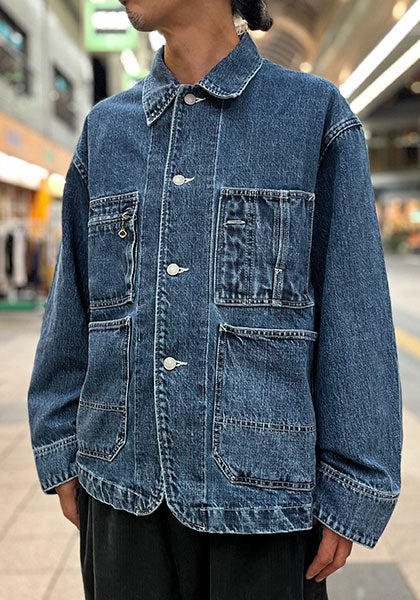 IMPRESTORE インプレストア 12.5オンス DENIM COVERALL / カバーオール カラー:VINTAGE WASH