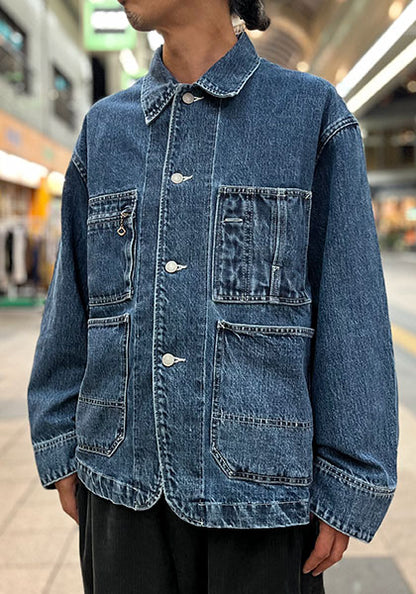 IMPRESTORE インプレストア 12.5オンス DENIM COVERALL / カバーオール カラー:VINTAGE WASH